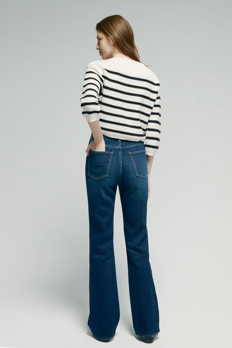 Barbara High Rise Bootcut Jeans HJ004 Hey Joanie