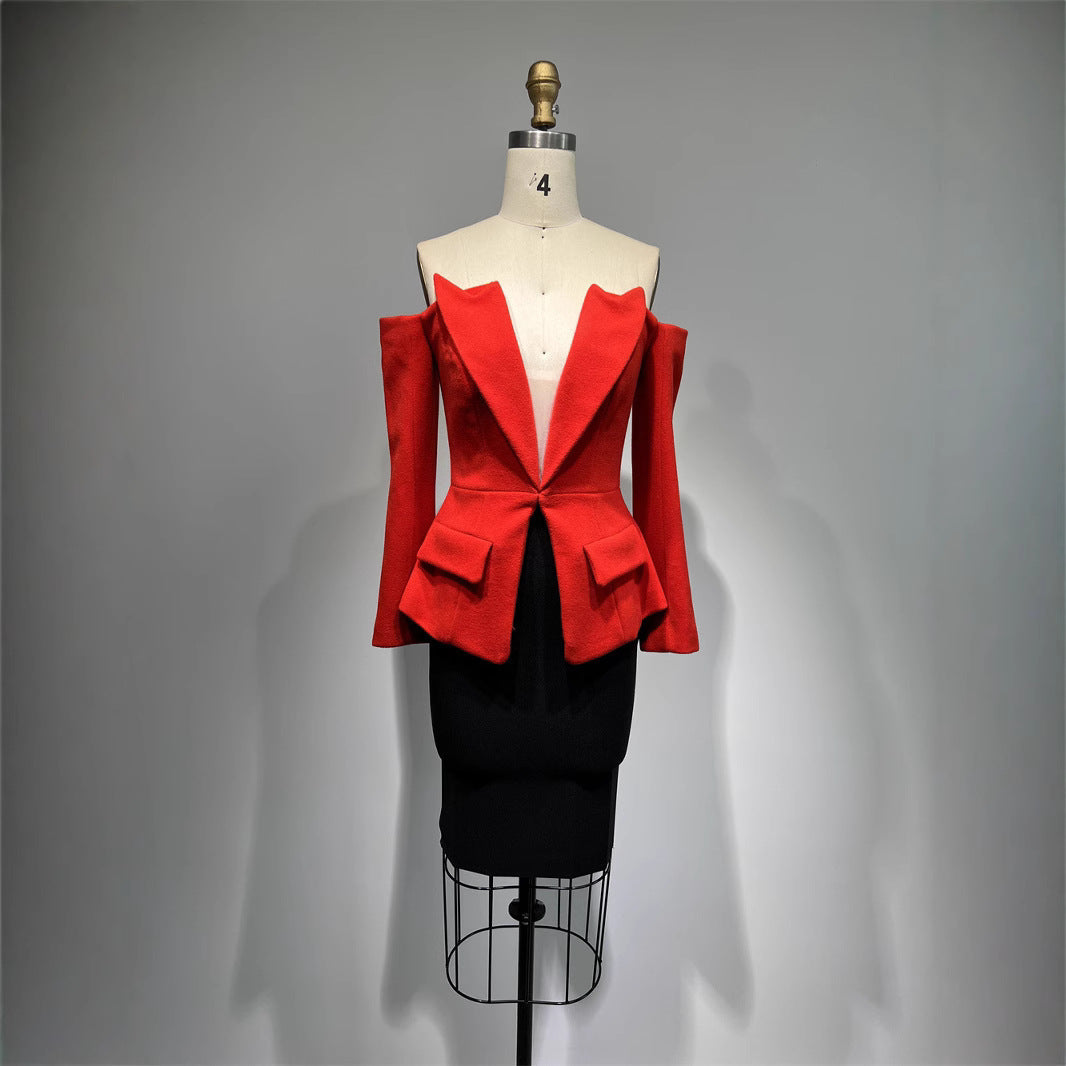 Loose Top Casual Tight Skirt 2 Pieces Suit See size chart under “more details” The Fashion Celestial