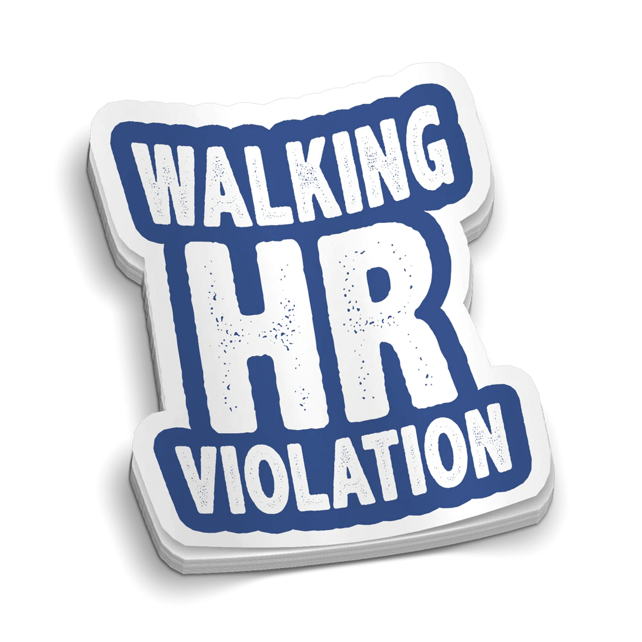 HR Violation Hard Hat Decal Armed American Supply