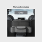 Large Capacity Handbag Holder for Cars, Designed to Fit Between Seats, Perfect for Storing Documents And Phones, And Serves As an Organizer for Automotive Consoles NovaCart