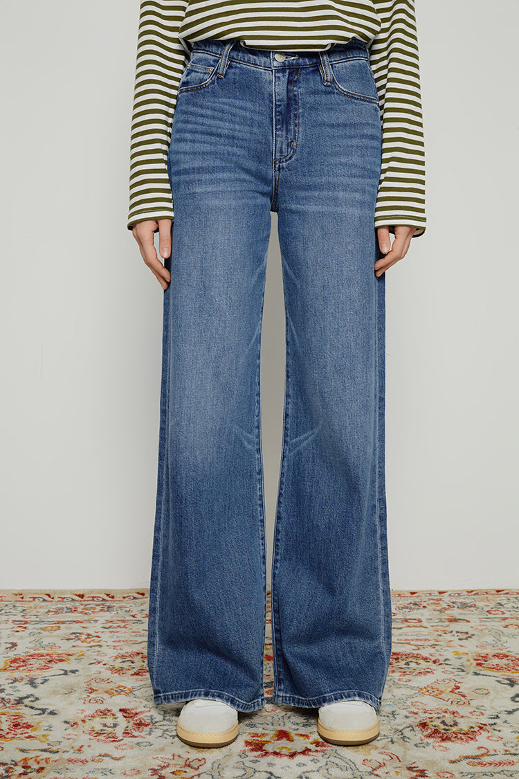 Angeles High Rise Baggy Jeans HJ103 Hey Joanie
