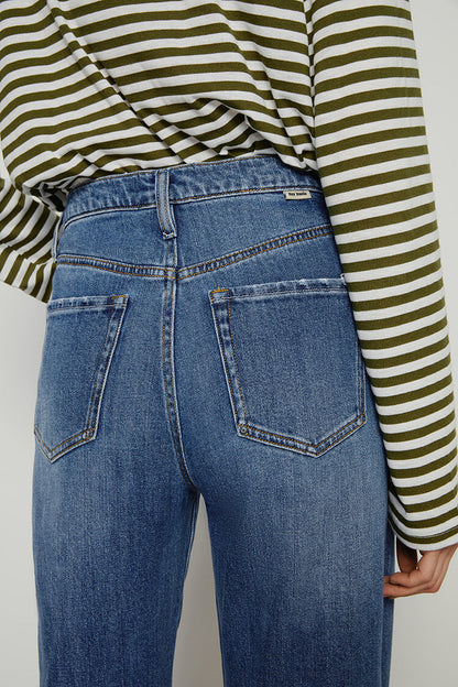 Angeles High Rise Baggy Jeans HJ103 Hey Joanie