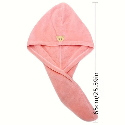 Microfiber Hair Towel Quick Drying Hair Wrap Towel Super Absorbent Hair Drying Cap Soft Headband NovaCart