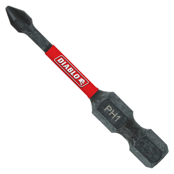 Diablo DPH12B 2" #1 Phillips Drive Bit (Bulk) VM Hardware