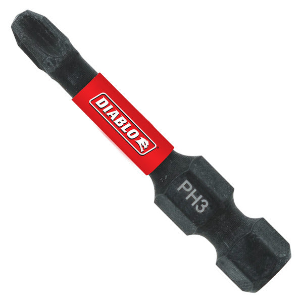 Diablo DPH32B 2" #3 Phillips Drive Bit (Bulk) VM Hardware