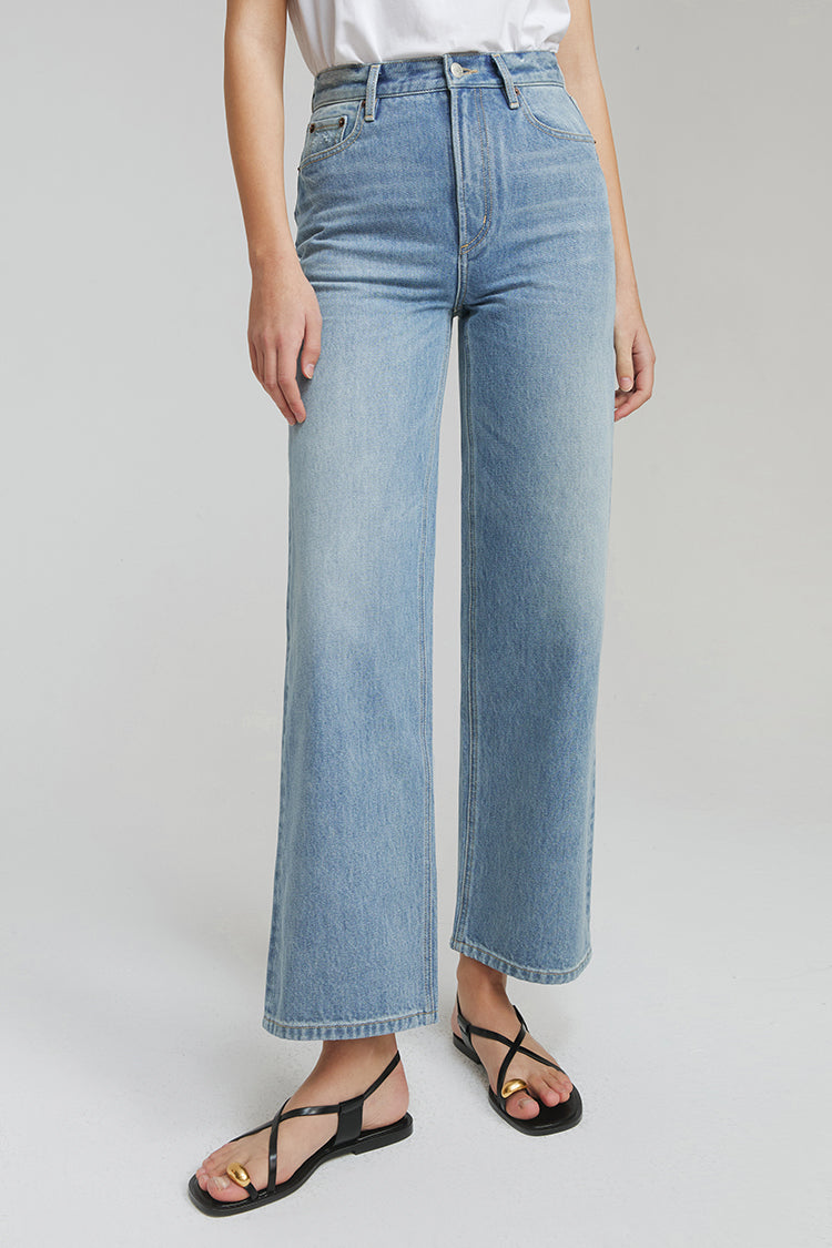The Cityer Crop Wide Jeans HJ009 Hey Joanie