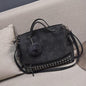 Rustic Charm Leather Shoulder Bag – Stylish Cowgirl Handbag Country in My Heart