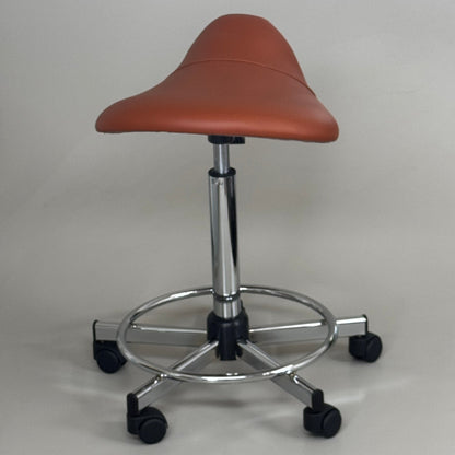 PIBBS INDUSTRIES Professional Pony Cutting Stool Extra Thick Seat #778 Brick PayWut