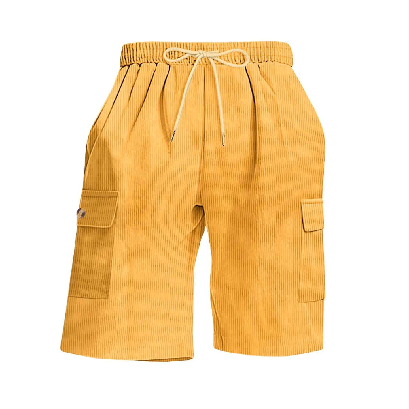 Mens Corduroy Multi-Pocket Shorts For Sports SnagBag