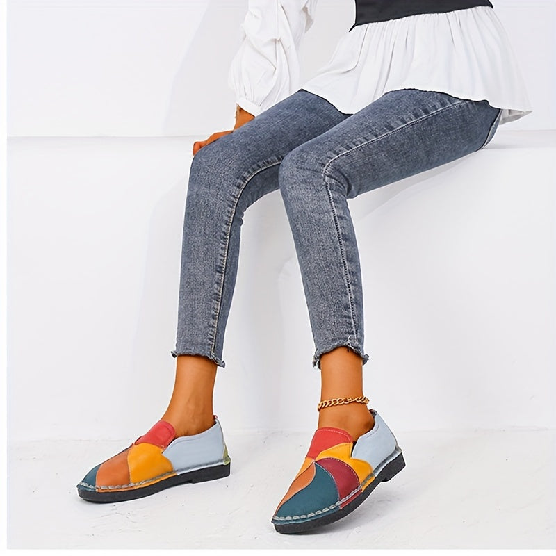 Women Loafers Flats Ballet Shoes | Cut Out Breathable Moccasins, Casual Style, Upper And Sole, Plain Toe, Hand Wash Or Professional Dry Clean, Women Shoes NovaCart