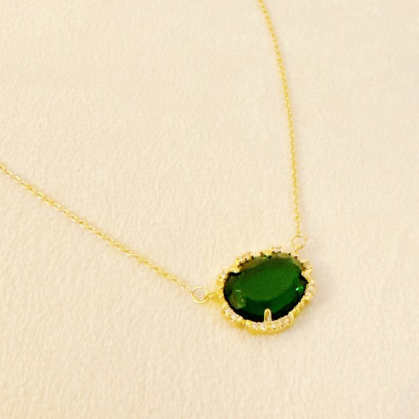 Clustered Glass Jewel Necklace Shop Style & More | Fresh Looks, Everyday Deals & Free Shipping