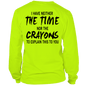 Crayons - Long Sleeve Hi-Vis Safety Yellow Shirt Armed American Supply