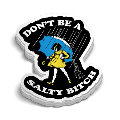 Salty Bitch Hard Hat Decal Armed American Supply