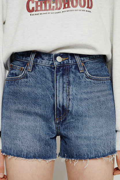 High Rise Denim Shorts HJ167 [FINAL SALE] Hey Joanie