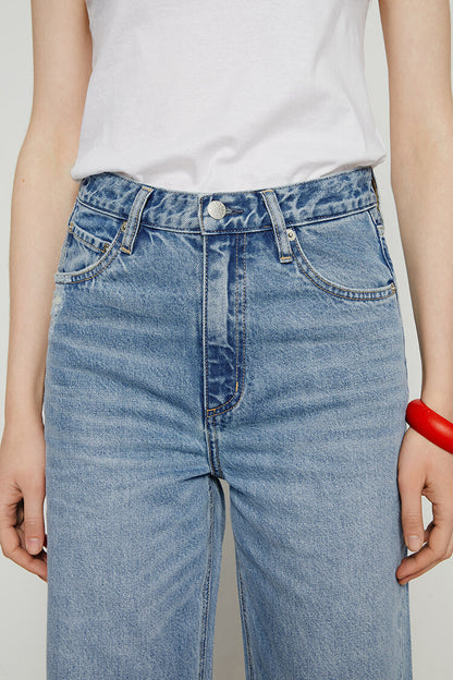 Coney Island Whitefish High Rise Wide Jeans HJ007 Hey Joanie