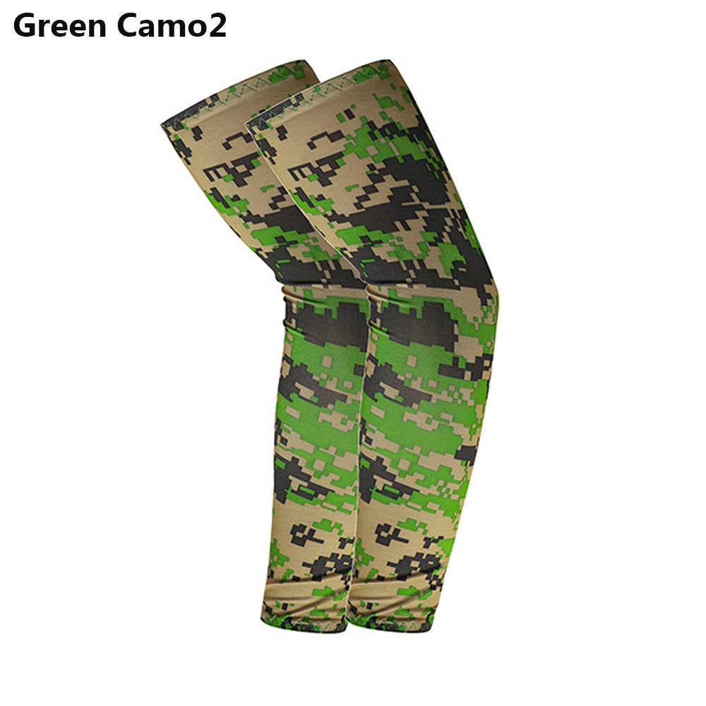 2pcs Arm Sleeves - Warm, Cooling, Sports Sleeve Hand Covers for Running, Fishing, Cycling | Durable Textile Material, Black with Colorful Patterns, Hand Washable, Sports Armwear | Patterned Sleeve | Woven Texture NovaCart