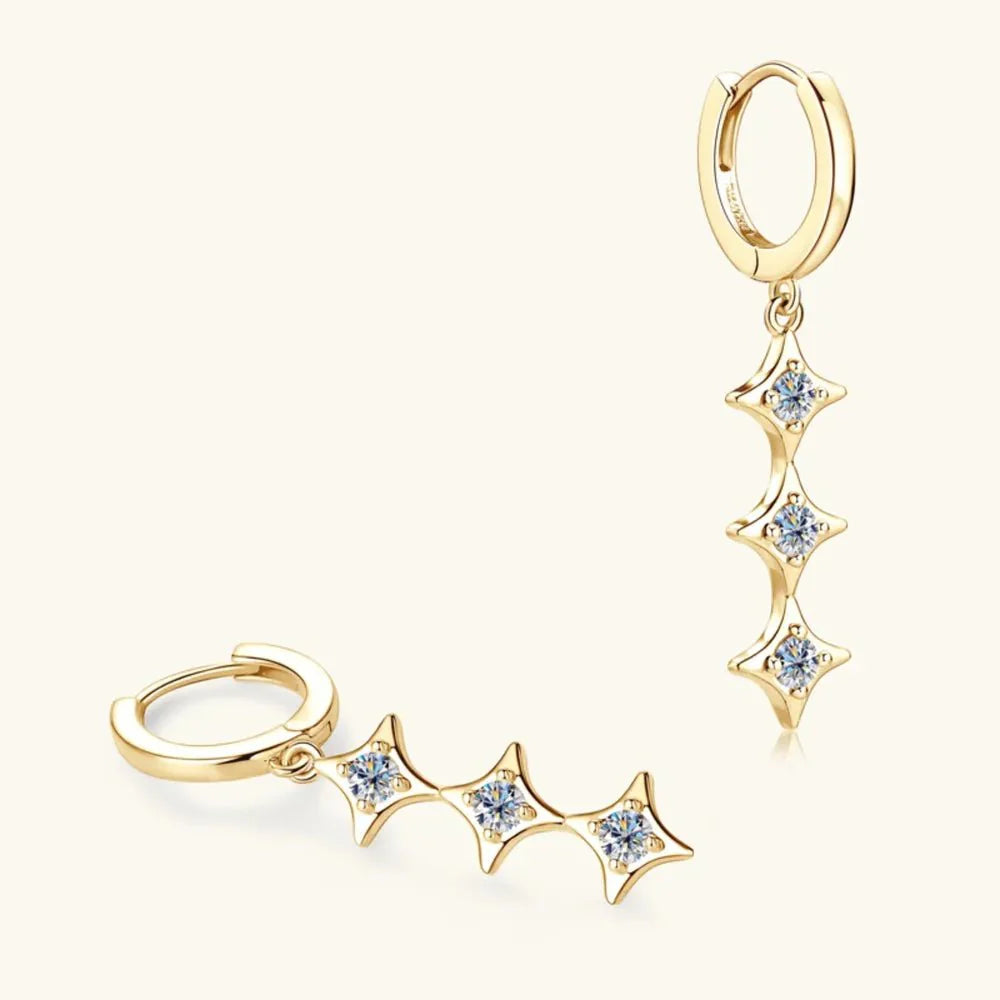 Lumen Arc Earrings Ivory Embers