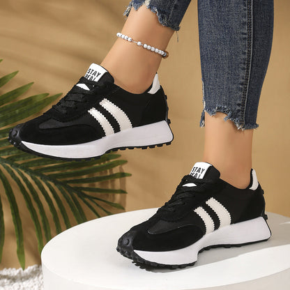 Chunky Thick-Sole Breathable Sneakers for women FitiqueFit