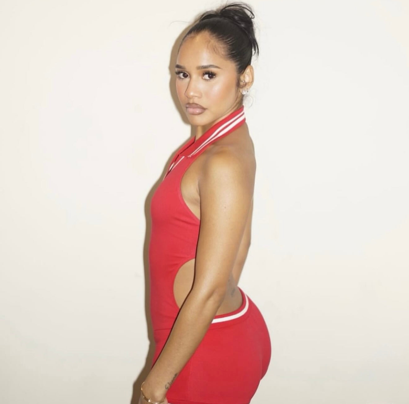Submissive Halter Jumpsuit (SHORT) DALOVELY STYLE