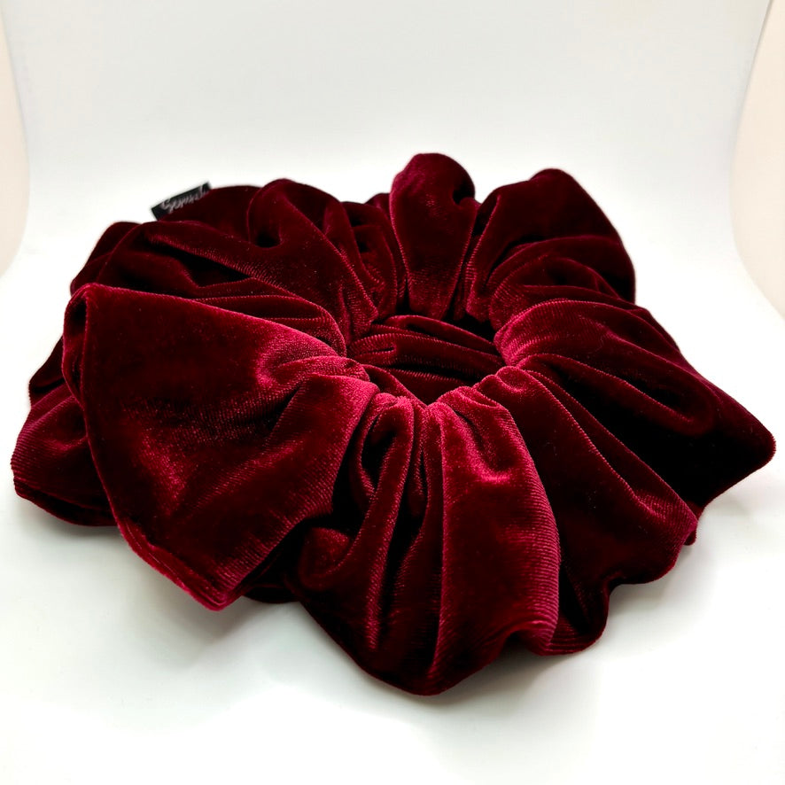Burgundy Velvet Scrunchie Enchanted Scrunch
