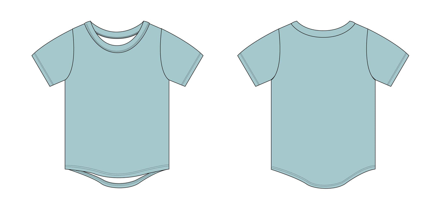 Doors & Roars (SOLID) - Everyday Tee Blush Lotus