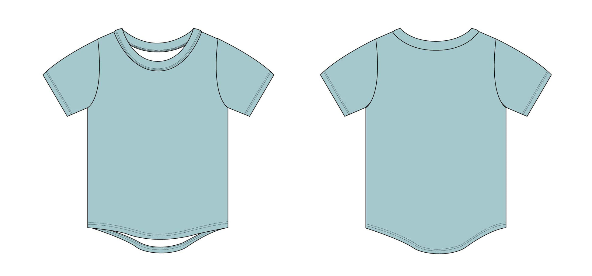 Doors & Roars (SOLID) - Everyday Tee Blush Lotus