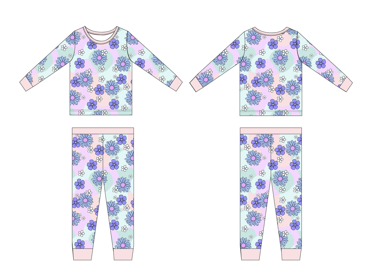 Blake - Set Blush Lotus