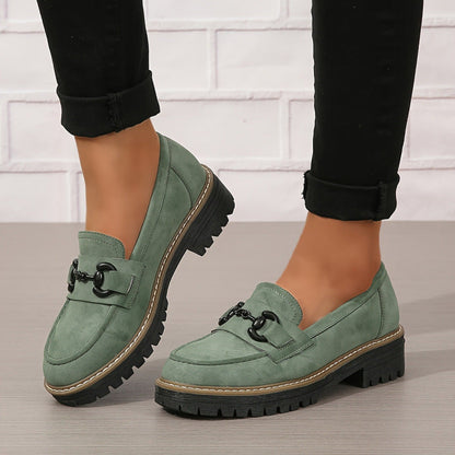 Women’s Horsebit Loafers – Elegant Flat Loafers for Work & Casual Wear FitiqueFit