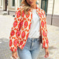 Womens Fashion Leopard-Print Cardigan Coat See size chart under “more details” The Fashion Celestial