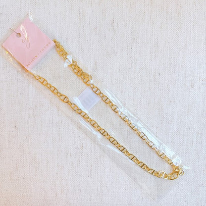 Golden Bit Linked Longer Chain Necklace Shop Style & More | Fresh Looks, Everyday Deals & Free Shipping