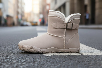 Unisex Warm Fleece-Lined Snow Boots – Anti-Slip Winter Boots for Men & Women FitiqueFit