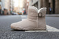 Unisex Warm Fleece-Lined Snow Boots – Anti-Slip Winter Boots for Men & Women FitiqueFit