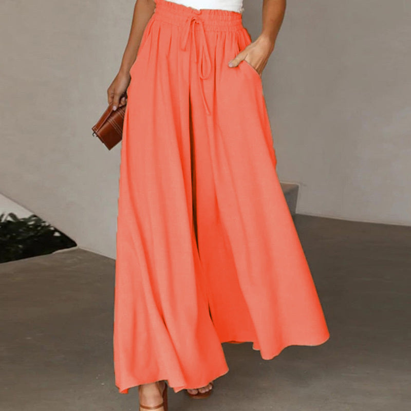 Women's High Waist Wide Leg Pants FitiqueFit