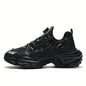 Men'S Breathable Running Shoes - Lightweight Sneakers with Cushioned TPU Sole, Lace-Up Closure, Non-Slip Rubber Outsole - All-Season Gym, Jogging, Gym Footwear, Striped Design, Comfortable Fit, Fitness Enthusiasts NovaCart