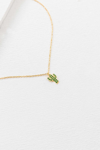 Mini Cactus Necklace (14K) Shop Style & More | Fresh Looks, Everyday Deals & Free Shipping