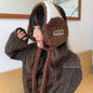 Women’s Fleece Ear Warmers – Warm Outdoor Cycling Ear Covers for Winter FitiqueFit