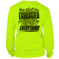 Exhausted - Long Sleeve Hi-Vis T-Shirt Armed American Supply