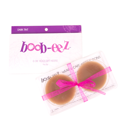 6cm Boob-eez Headlight Hiders - Dark Tint Boob-eez