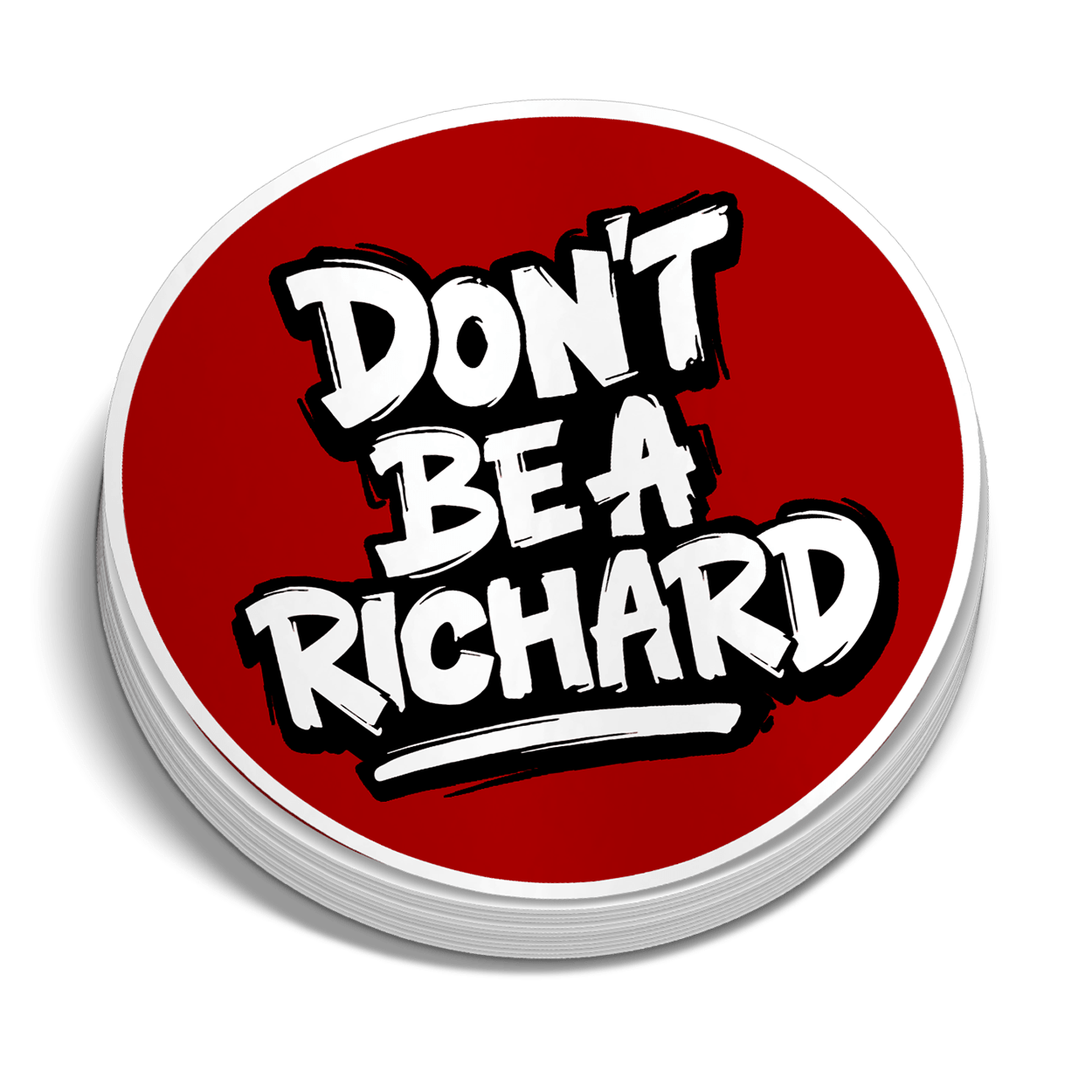 Richard - Hard Hat Decal Armed American Supply