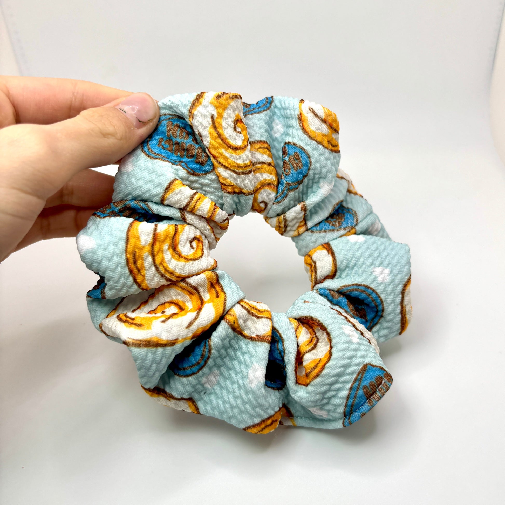 Mini Honey Bun Valentine's Day Ribbed Scrunchie Enchanted Scrunch
