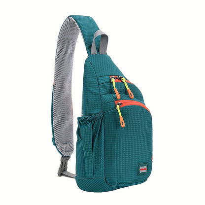 [Nylon Shoulder Bag] Nylon Shoulder Bag - Crossbody Chest Bag for Men and Women - Casual Sports Water Bottle Chest Bag - Outdoor Cycling Bag NovaCart