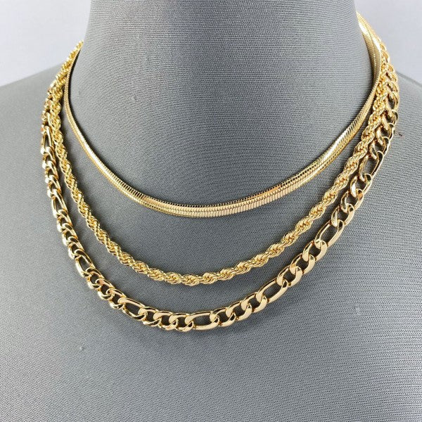 Multi Layered Necklace Herringbone, Rope Figaroo Shop Style & More | Fresh Looks, Everyday Deals & Free Shipping