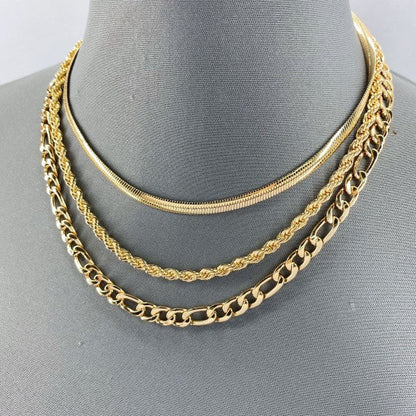 Multi Layered Necklace Herringbone, Rope Figaroo Shop Style & More | Fresh Looks, Everyday Deals & Free Shipping