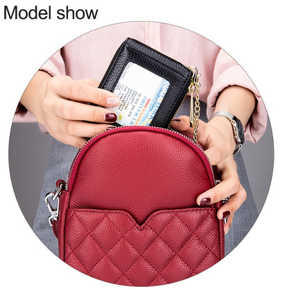 [RFID Credit Card Holder] Casual RFID Credit Card Holder, Multi-compartment Wallet - Simple Zip Around Card Case NovaCart