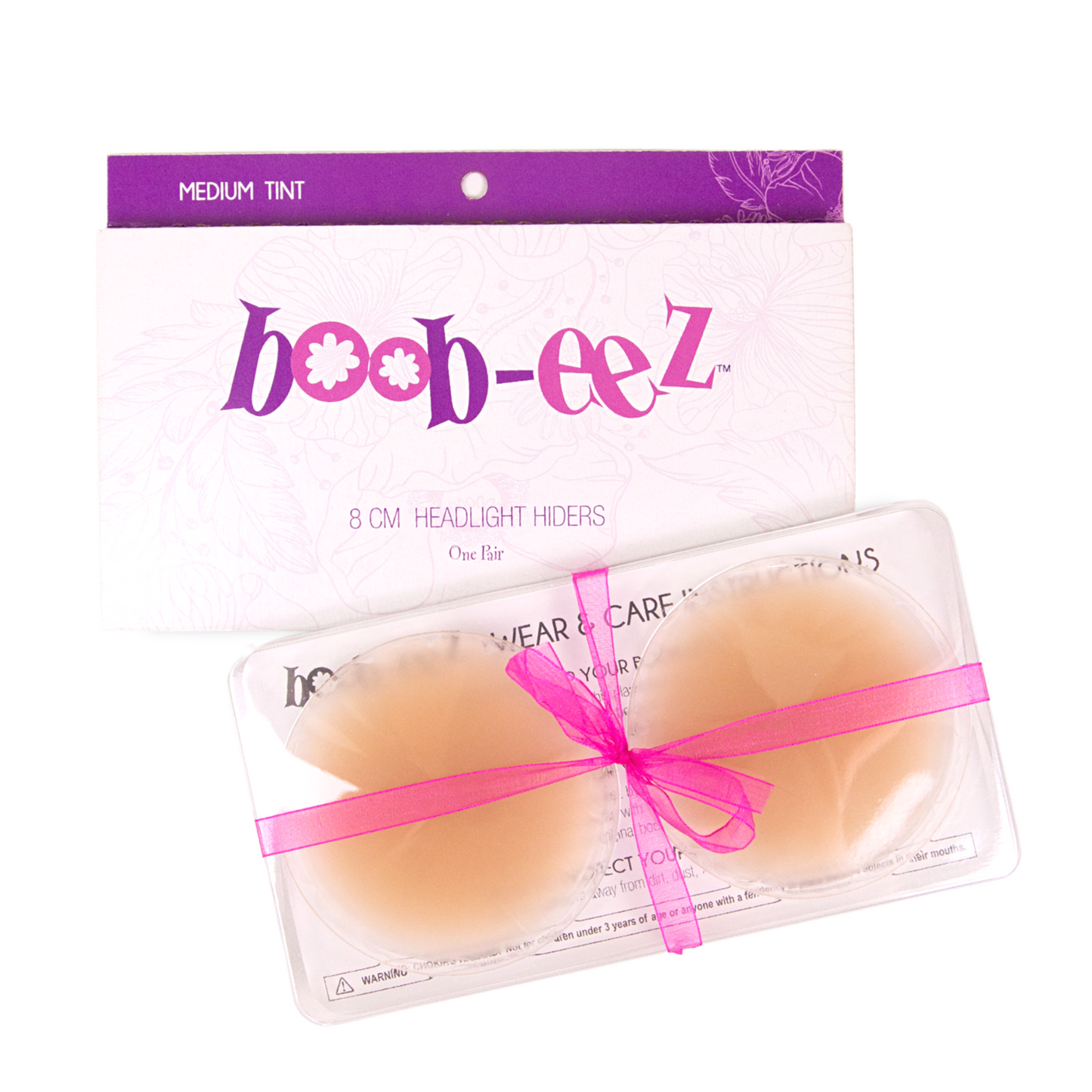 8cm Boob-eez Headlight Hiders - Medium Tint Boob-eez