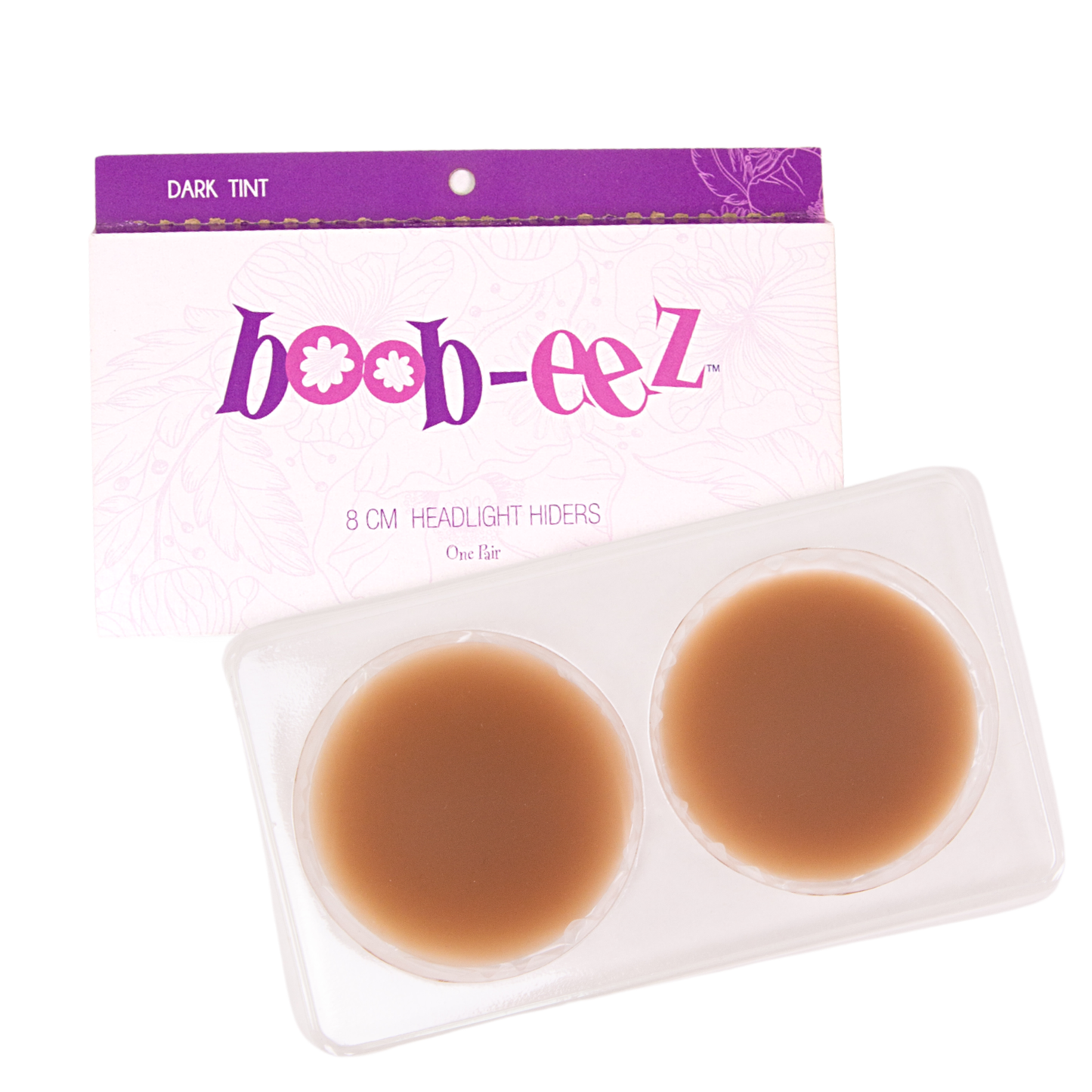 8cm Boob-eez Headlight Hiders - Dark Tint Boob-eez