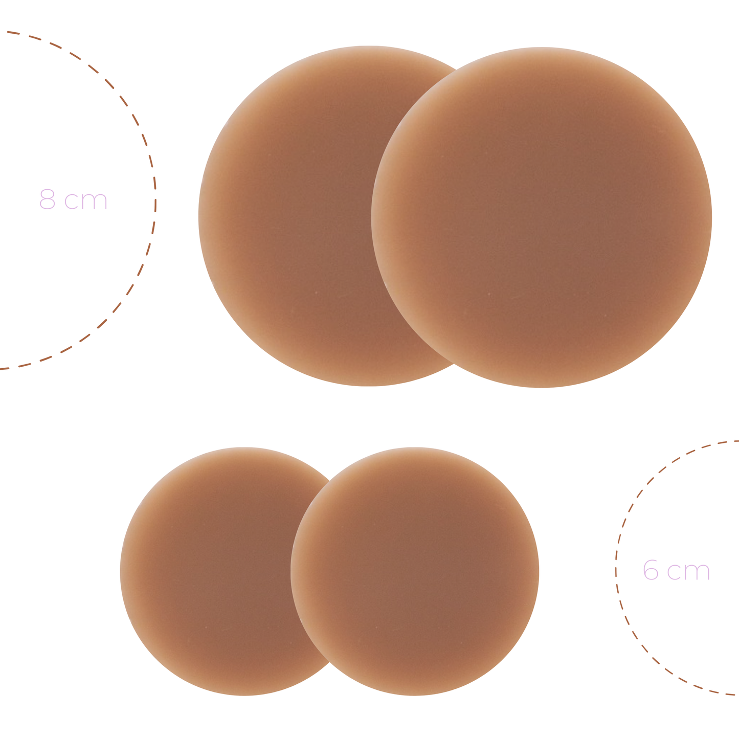 8cm Boob-eez Headlight Hiders - Dark Tint Boob-eez