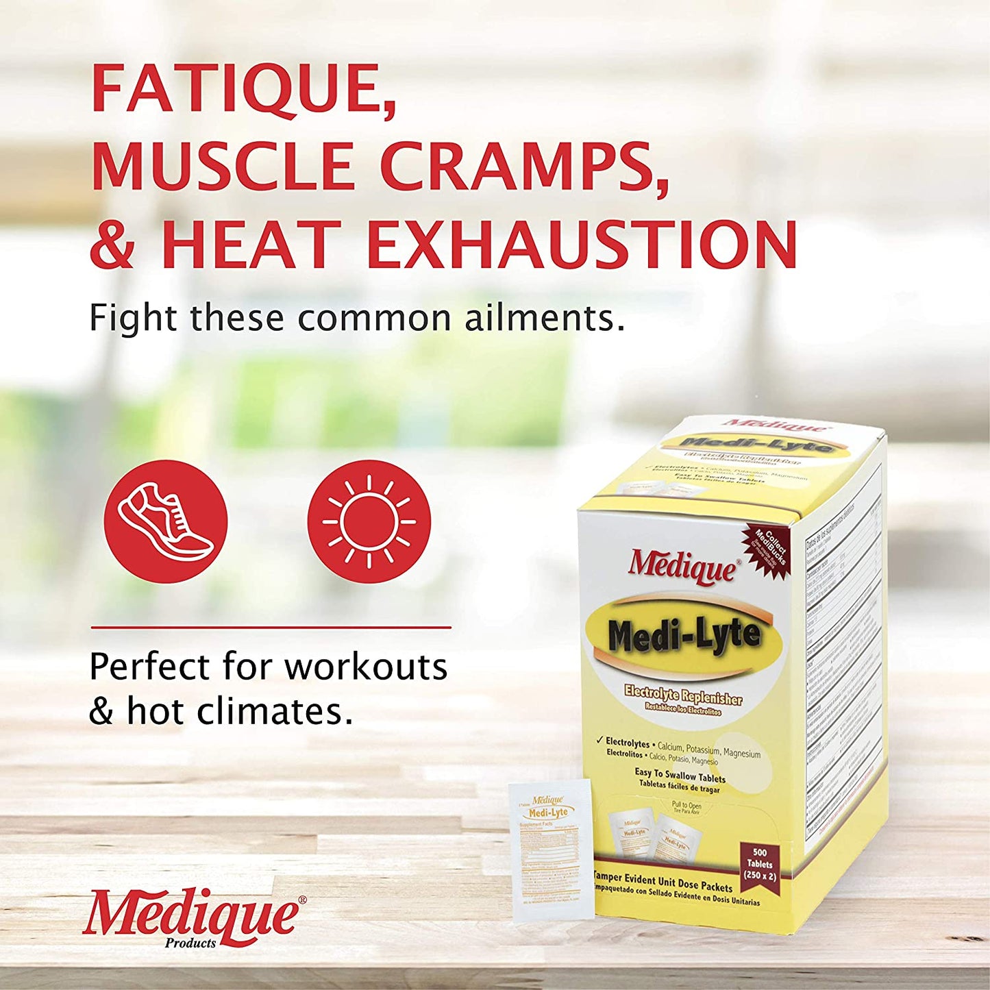 Medi-Lyte Electrolyte Replenisher, 100/box quakekits.com