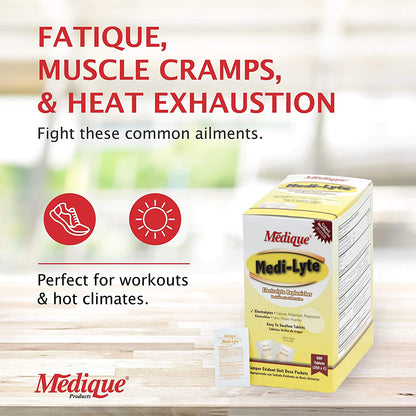 Medi-Lyte Electrolyte Replenisher, 100/box quakekits.com