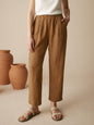 100% Linen Tapered Pants PATRICIA LINTICO
